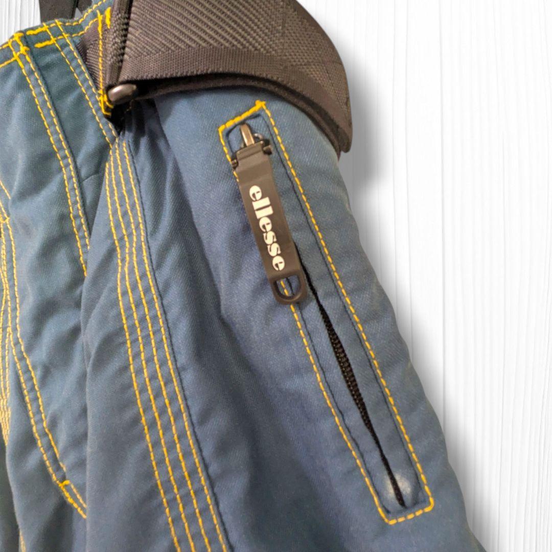 エレッセ Goldwin製 スキーウェア 上下セット Y2K レトロカラー Ｍ