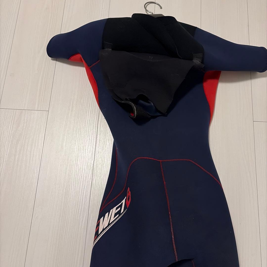 シーガルウェットスーツ ネイビー/レッド