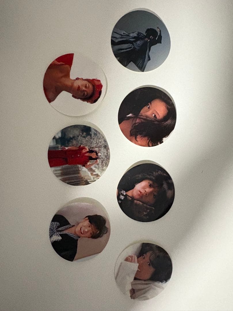 中森明菜 ZOZO ポップアップ 来場者限定特典ミニステッカーコンプセット