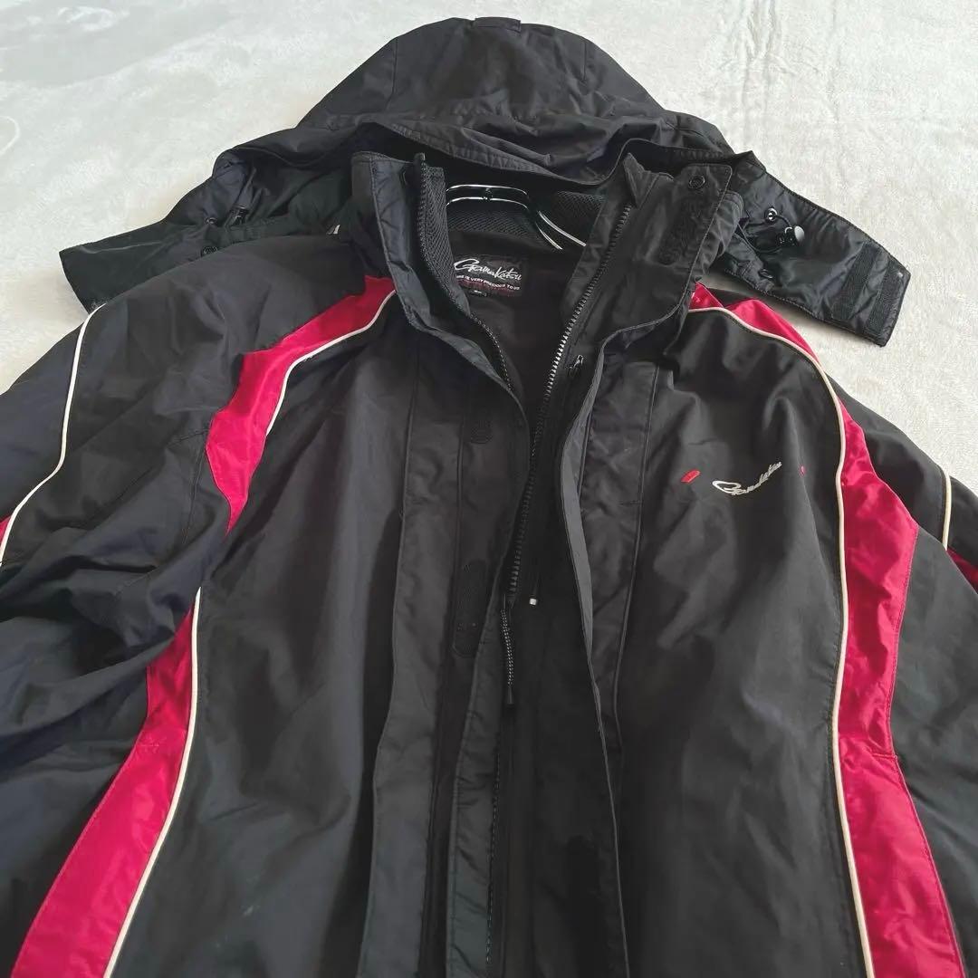 がまかつ セットアップ レインスーツ 3L 上下セット ウォームライナー付き