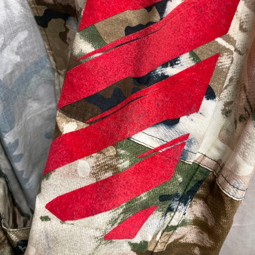 OFF-WHITE オフホワイト ジャケット ミリタリー カモフラ 迷彩