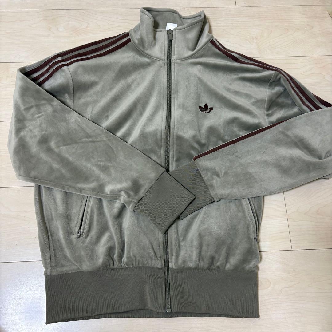 adidas×JOURNAL STANDARD ベロア トラックジャケット S