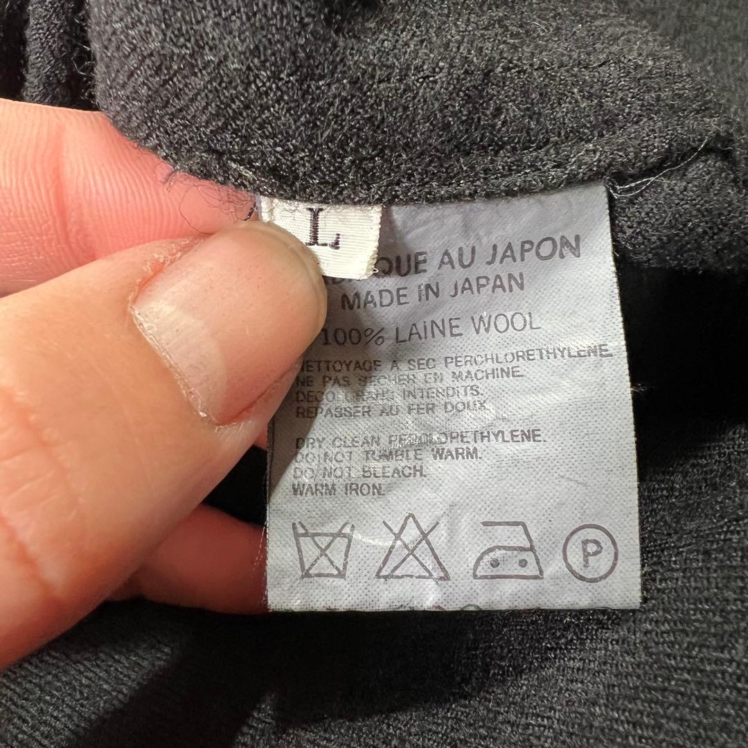 Y's for men ワイズフォーメン 比翼仕立て ステンカラーコート L