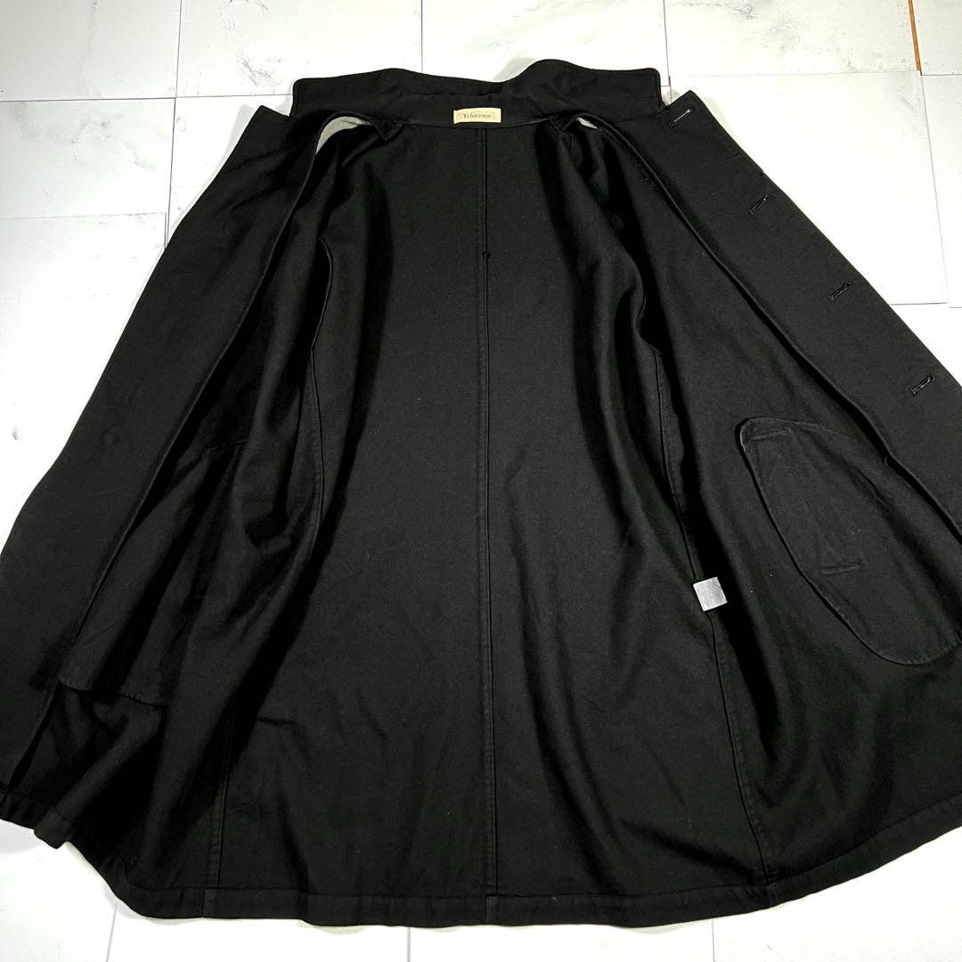 Y's for men ワイズフォーメン 比翼仕立て ステンカラーコート L