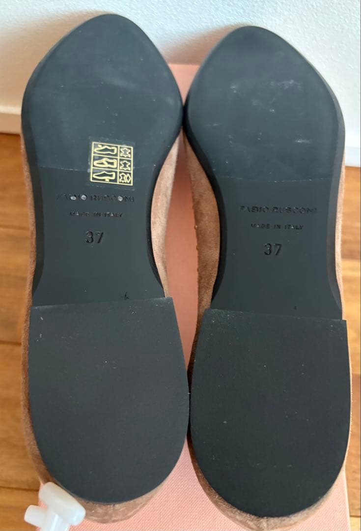 fabio rusconi スタッズ付フラットシューズ　37