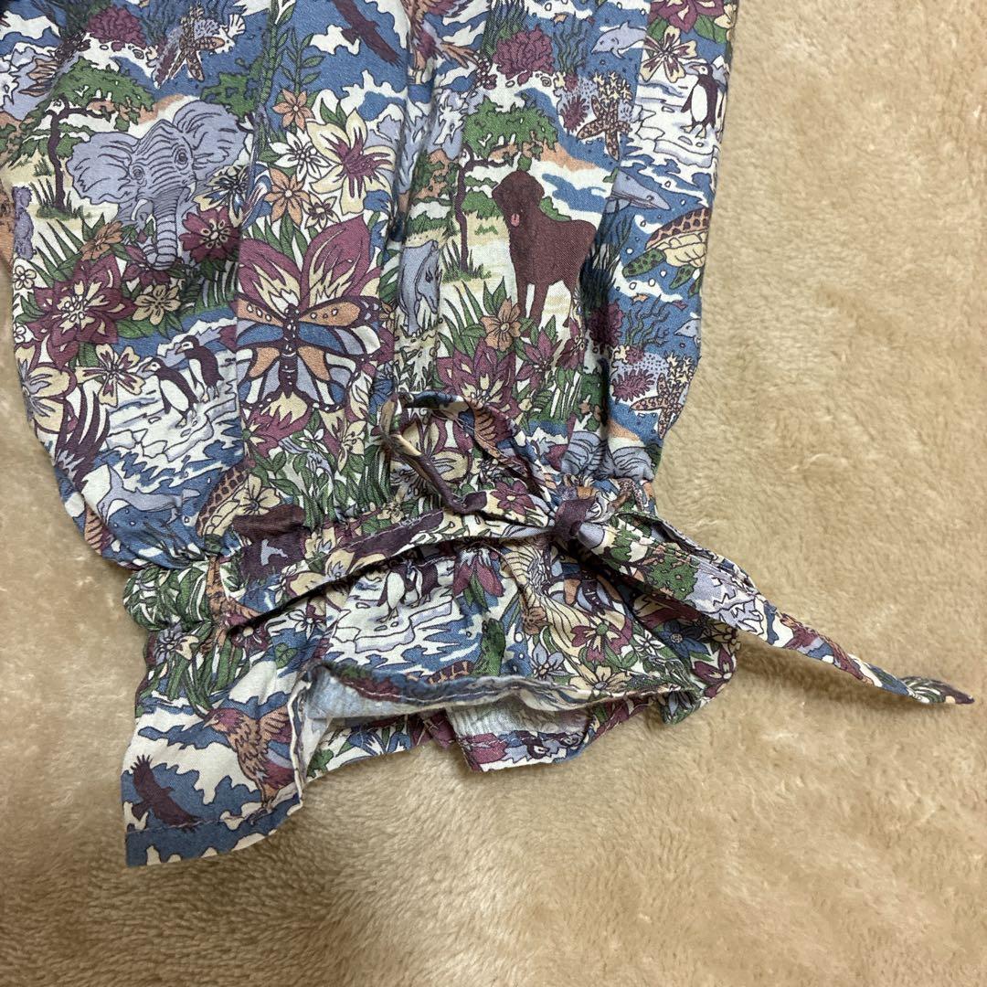 ハグオーワーjungle dogs リバティブラウスハリージェームスジャングル