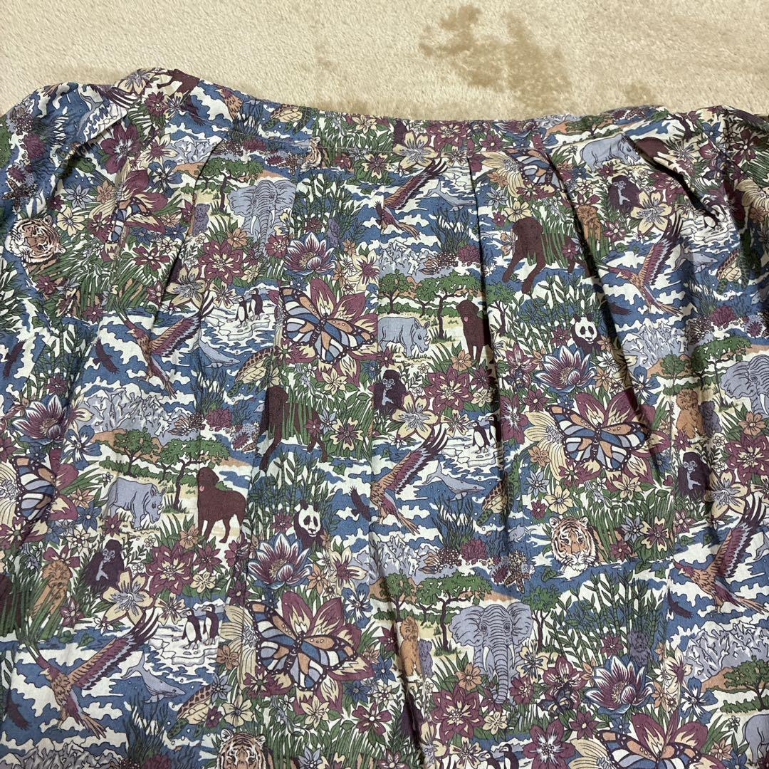 ハグオーワーjungle dogs リバティブラウスハリージェームスジャングル