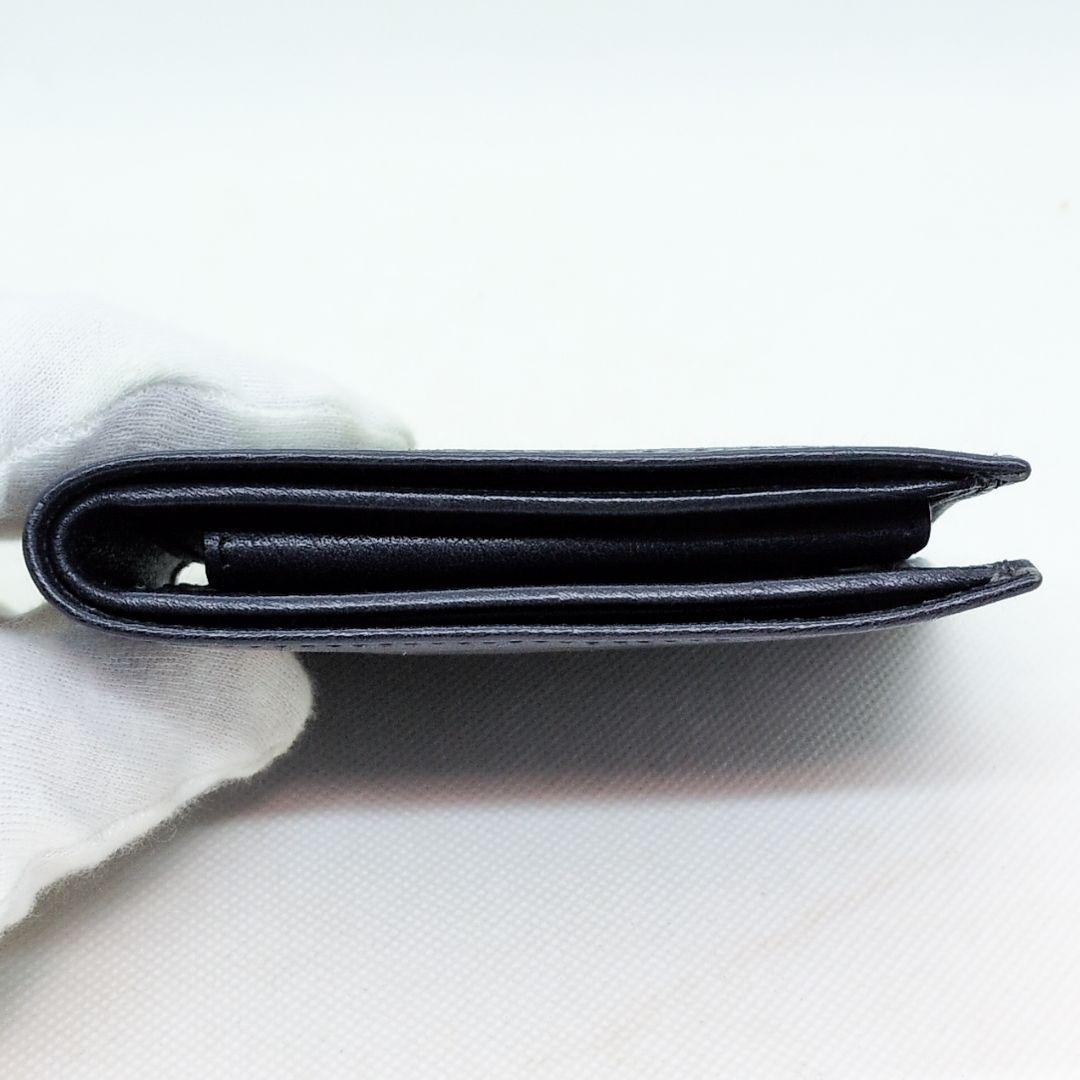 【ギャランティカード付き 極美品】イルビゾンテ　二つ折り財布　小銭入れあり　シボ