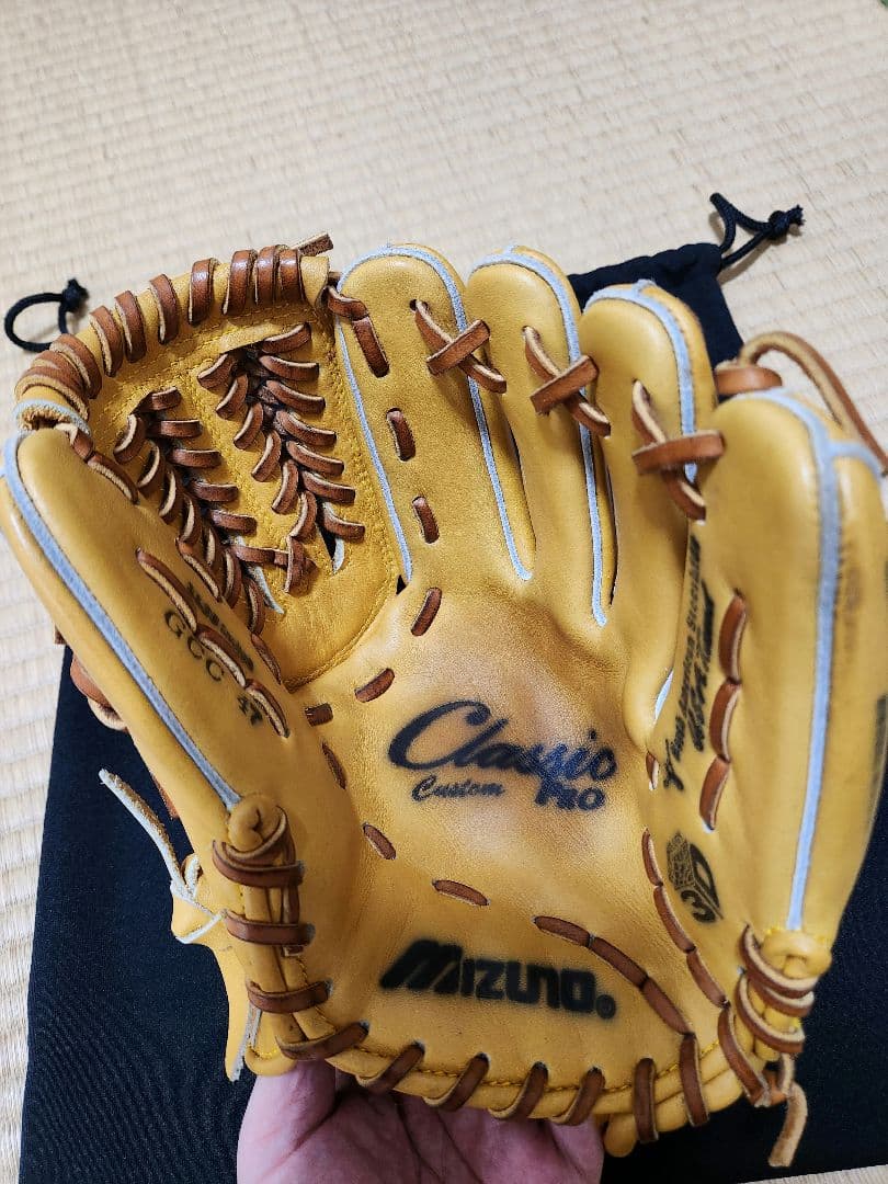 本日終了ミズノプロ　 usa 硬式グローブ タン　セカンド　ショート