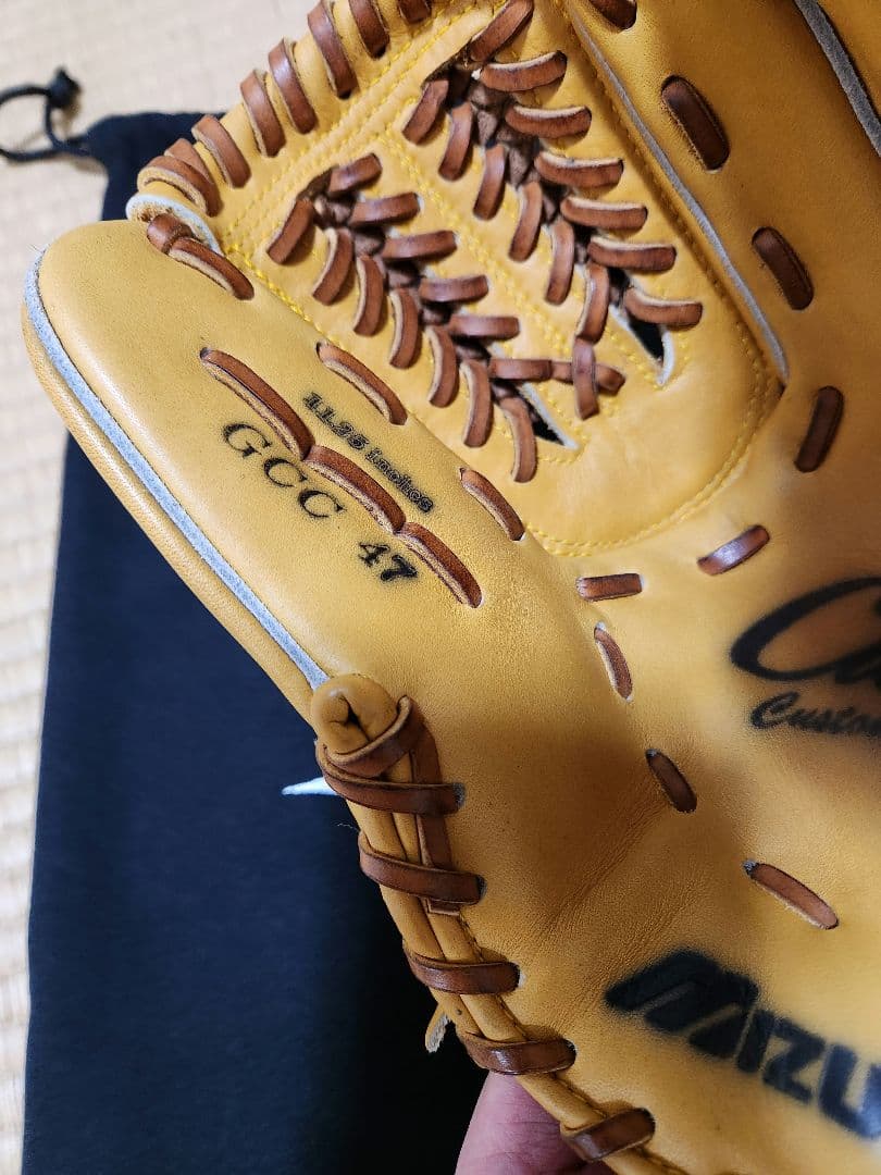 本日終了ミズノプロ　 usa 硬式グローブ タン　セカンド　ショート