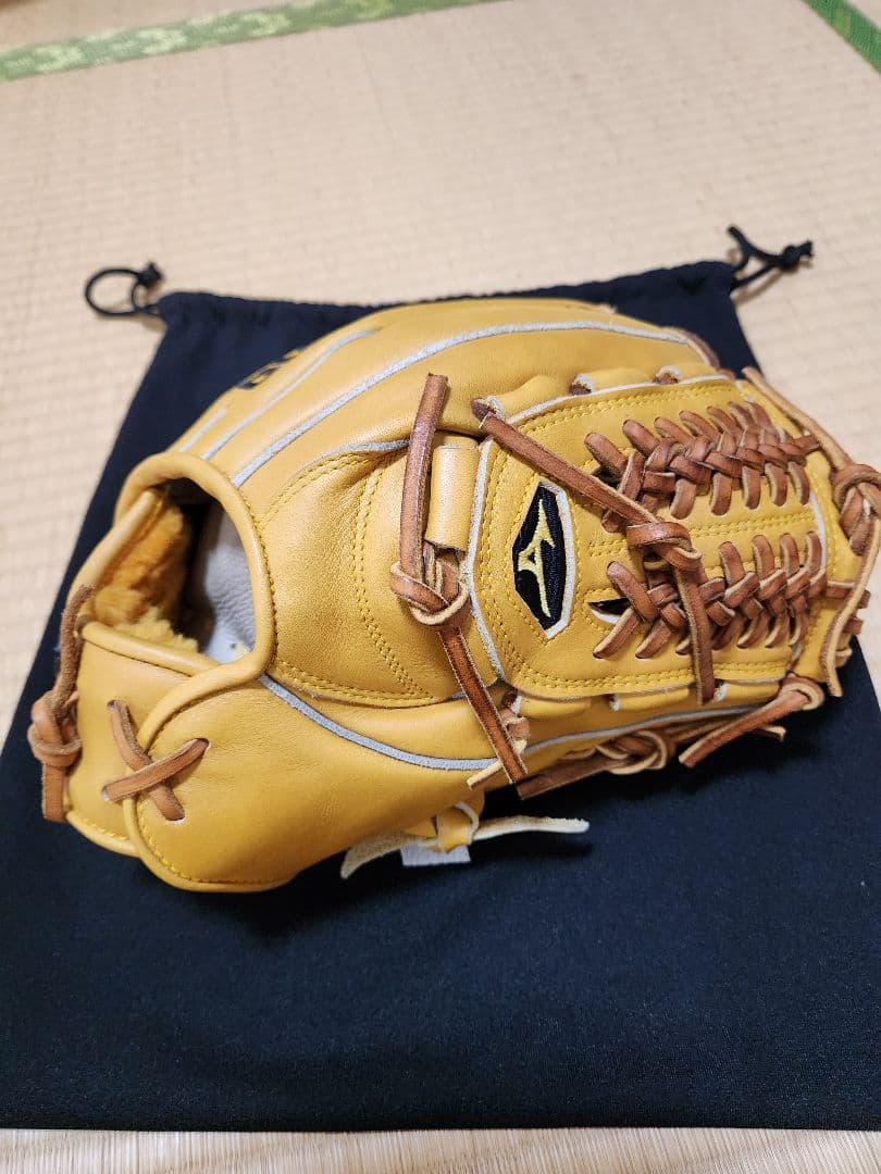 本日終了ミズノプロ　 usa 硬式グローブ タン　セカンド　ショート