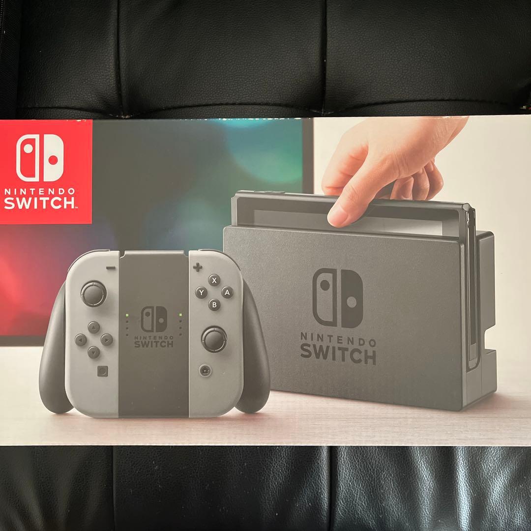 動作確認済　ニンテンドースイッチ　グレー　Nintendo Switch 本体