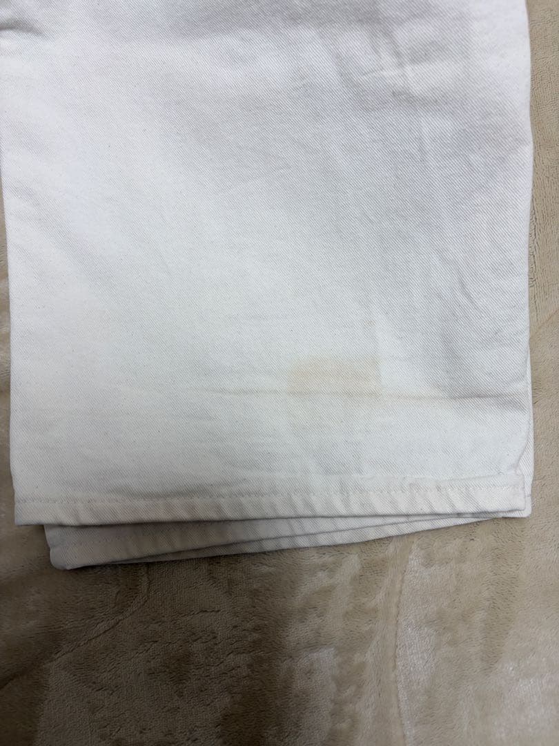 OshKosh ホワイト　ペインターパンツ　usa製 70s 80s ビンテージ