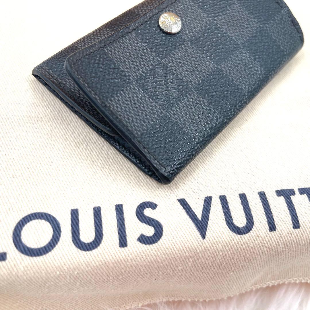 ルイヴィトン ダミエ　グラフィット　キーケース　キーリング　キーホルダー640