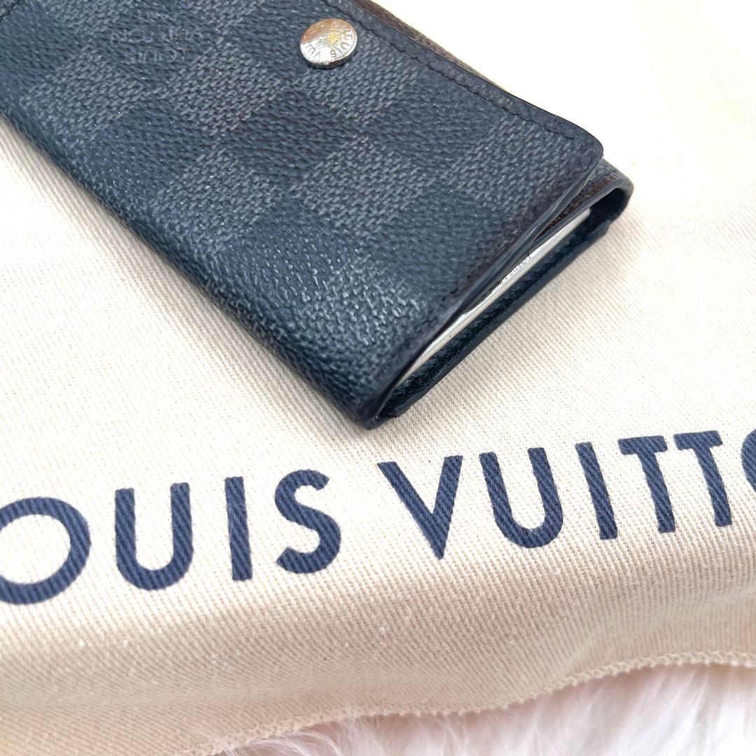 ルイヴィトン ダミエ　グラフィット　キーケース　キーリング　キーホルダー640