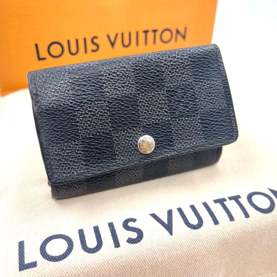 ルイヴィトン ダミエ　グラフィット　キーケース　キーリング　キーホルダー640