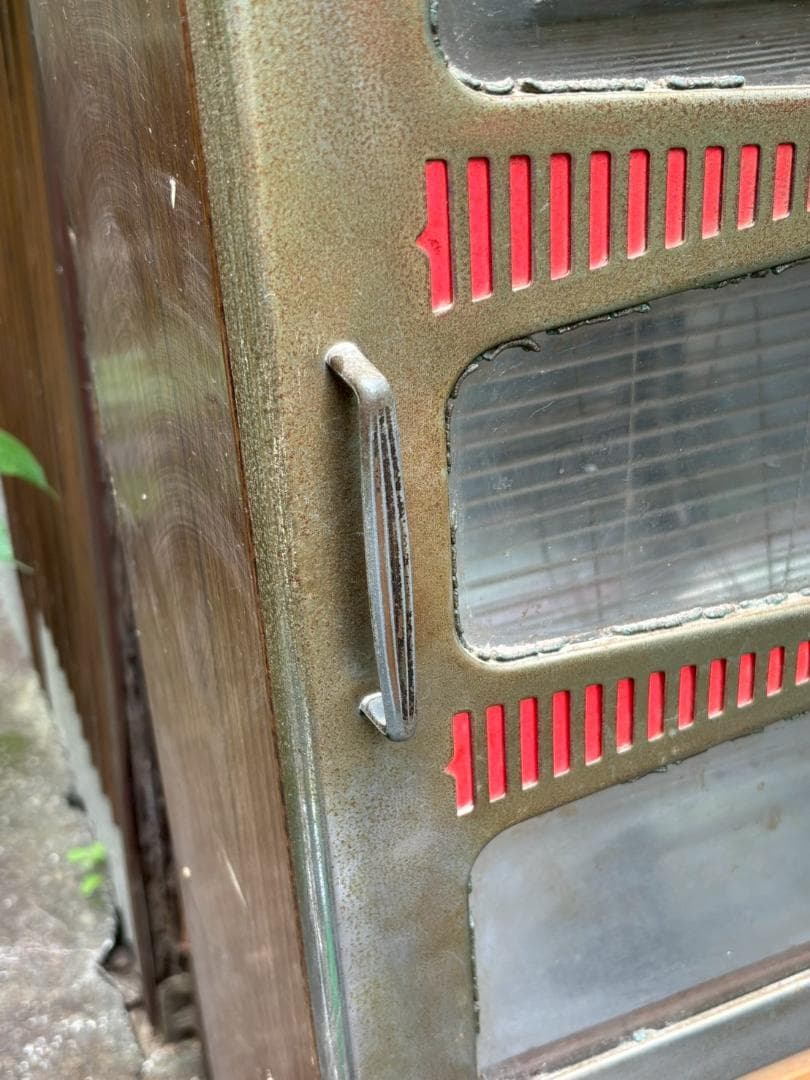 稀少　昭和レトロ　紫外線消毒器＆保管庫　床屋　理容店　ヴィンテージ