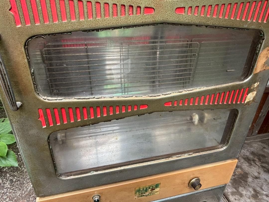 稀少　昭和レトロ　紫外線消毒器＆保管庫　床屋　理容店　ヴィンテージ