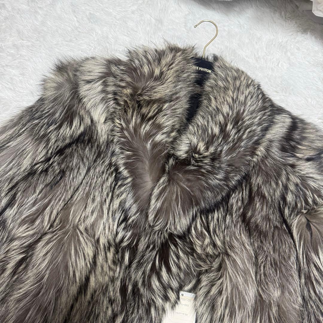 希少 新品✨SAGAMINK サガミンク シルバーフォックスコート 金タグ 毛皮