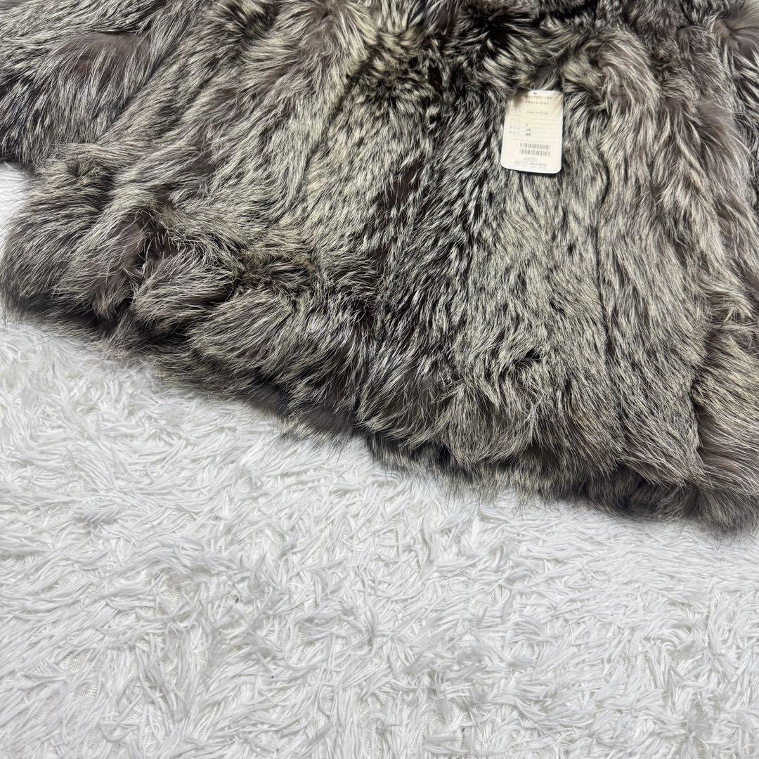 希少 新品✨SAGAMINK サガミンク シルバーフォックスコート 金タグ 毛皮