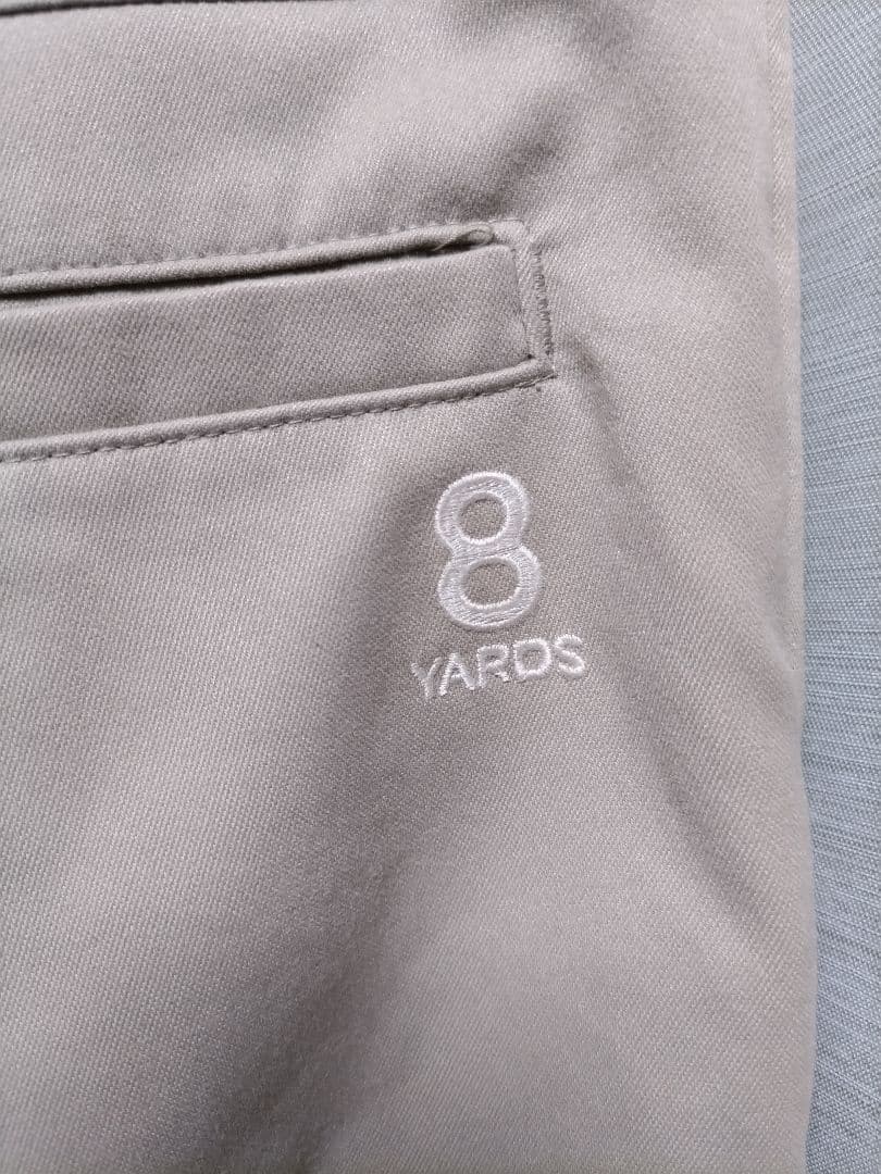 8YARDS ハチヤーズ　ストレッチ　ジョガーパンツ　ベージュ