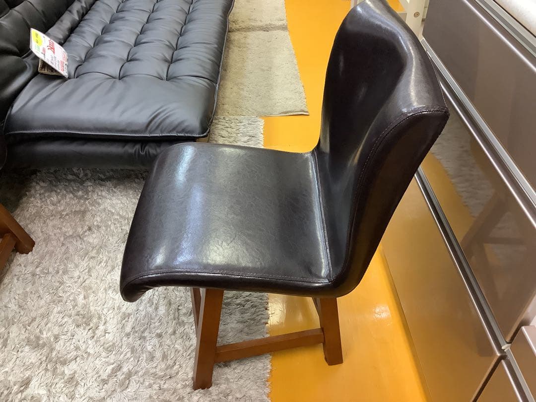 MORISHIGE モリシゲ 北欧風 アンティーク回転チェア2点セット