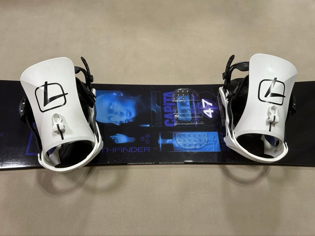 高年式スノーボードセットCAPITA 147 ×LINKビンディング