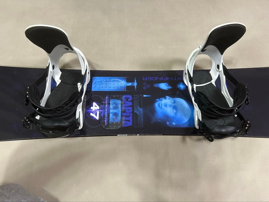 高年式スノーボードセットCAPITA 147 ×LINKビンディング