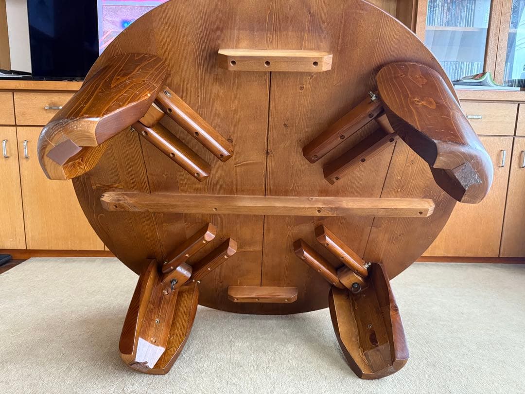 ちゃぶ台　レトロ　送料込み