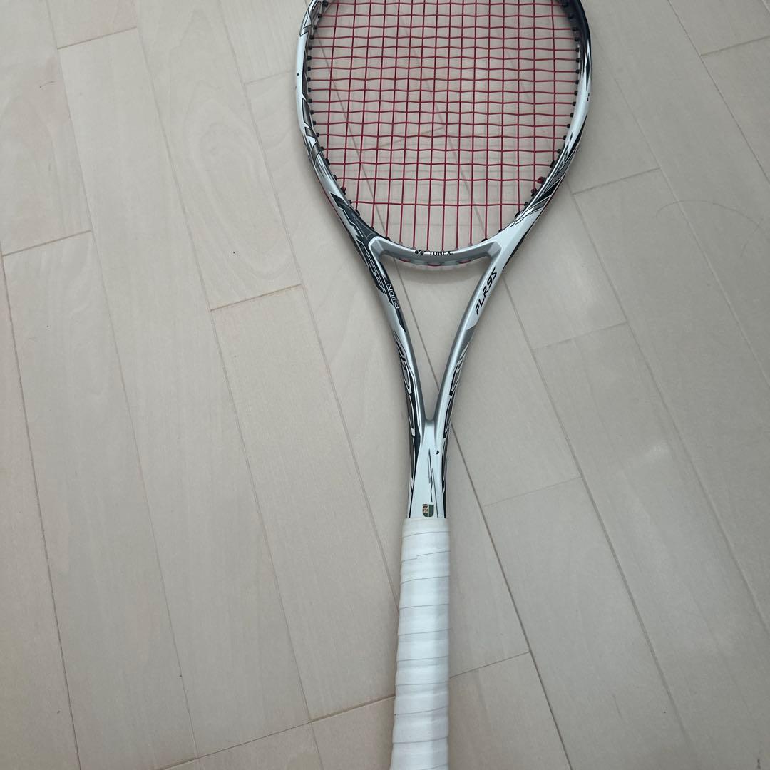 ソフトテニスラケット F-LASER9s ホワイト