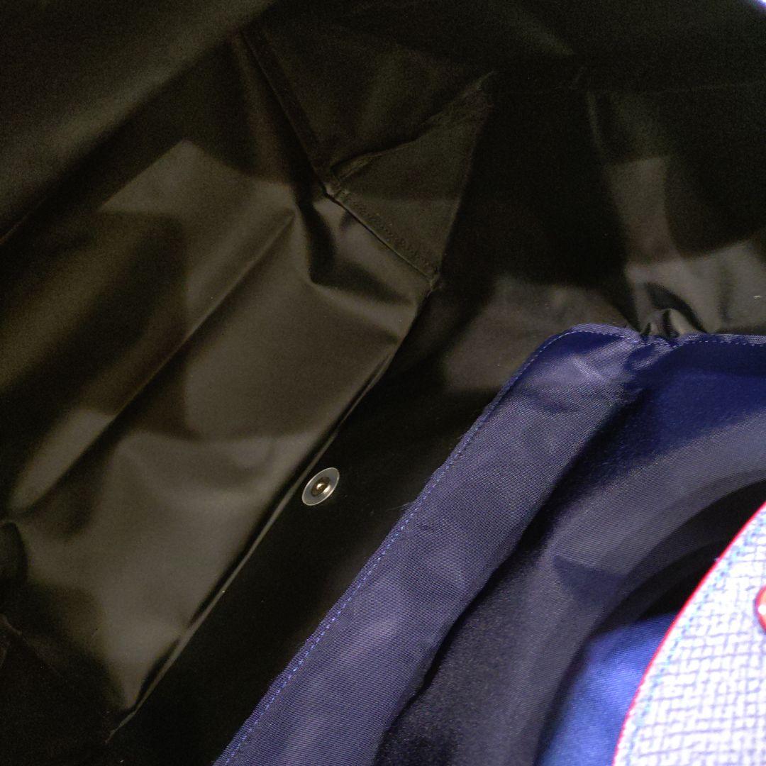 美品ロンシャン70周年記念★ネイビートートバッグ