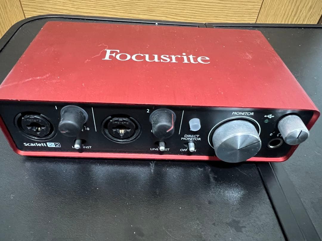 Focusrite Scarlett 2i2 オーディオインターフェイスセット
