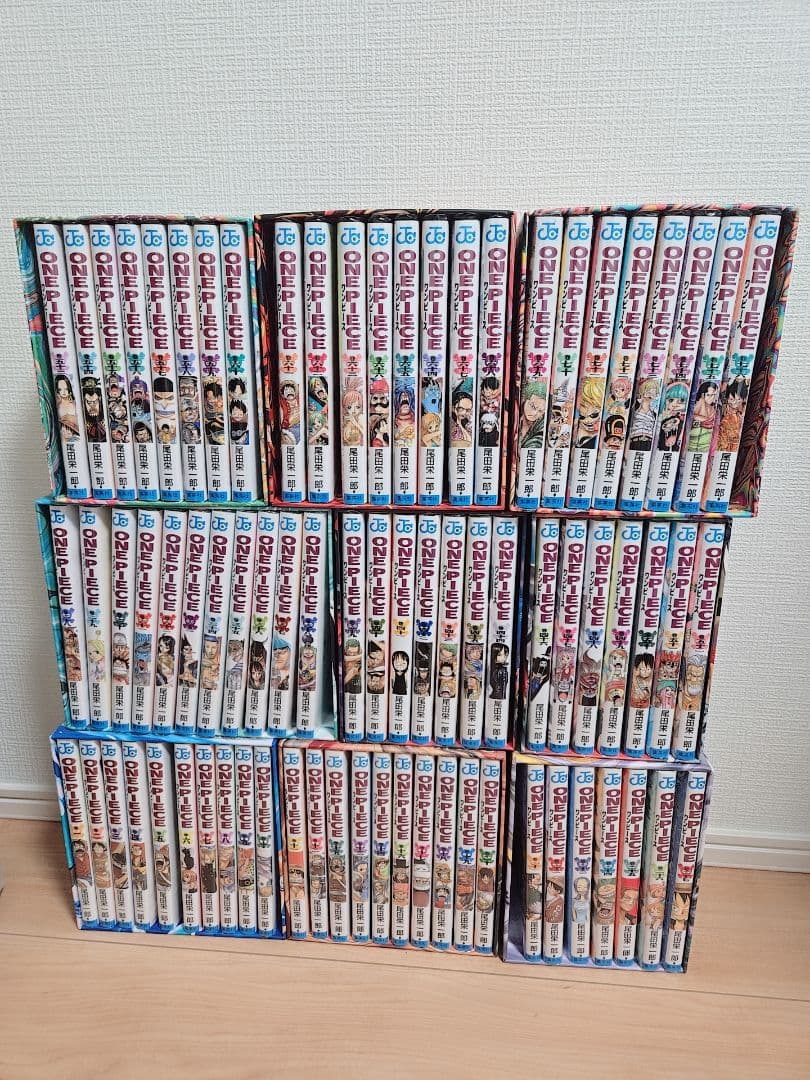 ONE PIECE 全巻セット113巻 1～9epbox付き