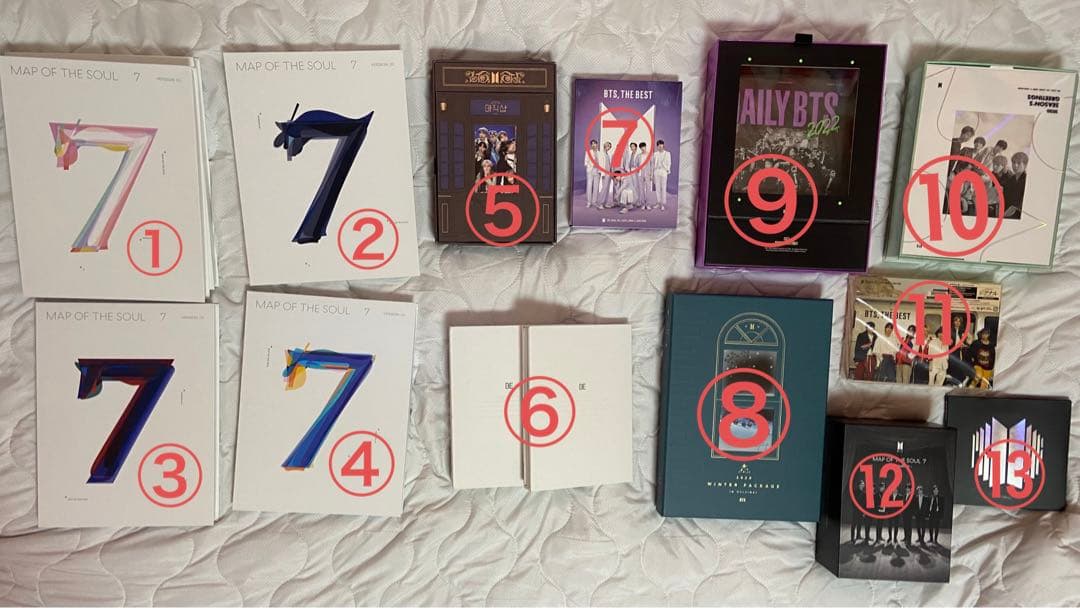 BTS公式グッズ 各種