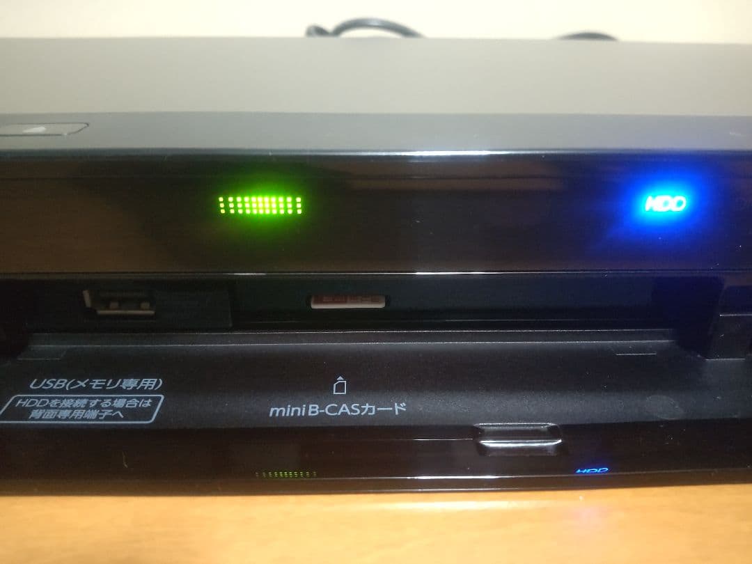 東芝　REGZA　DBR―Z620 1TB→3TB プチメンテ済み