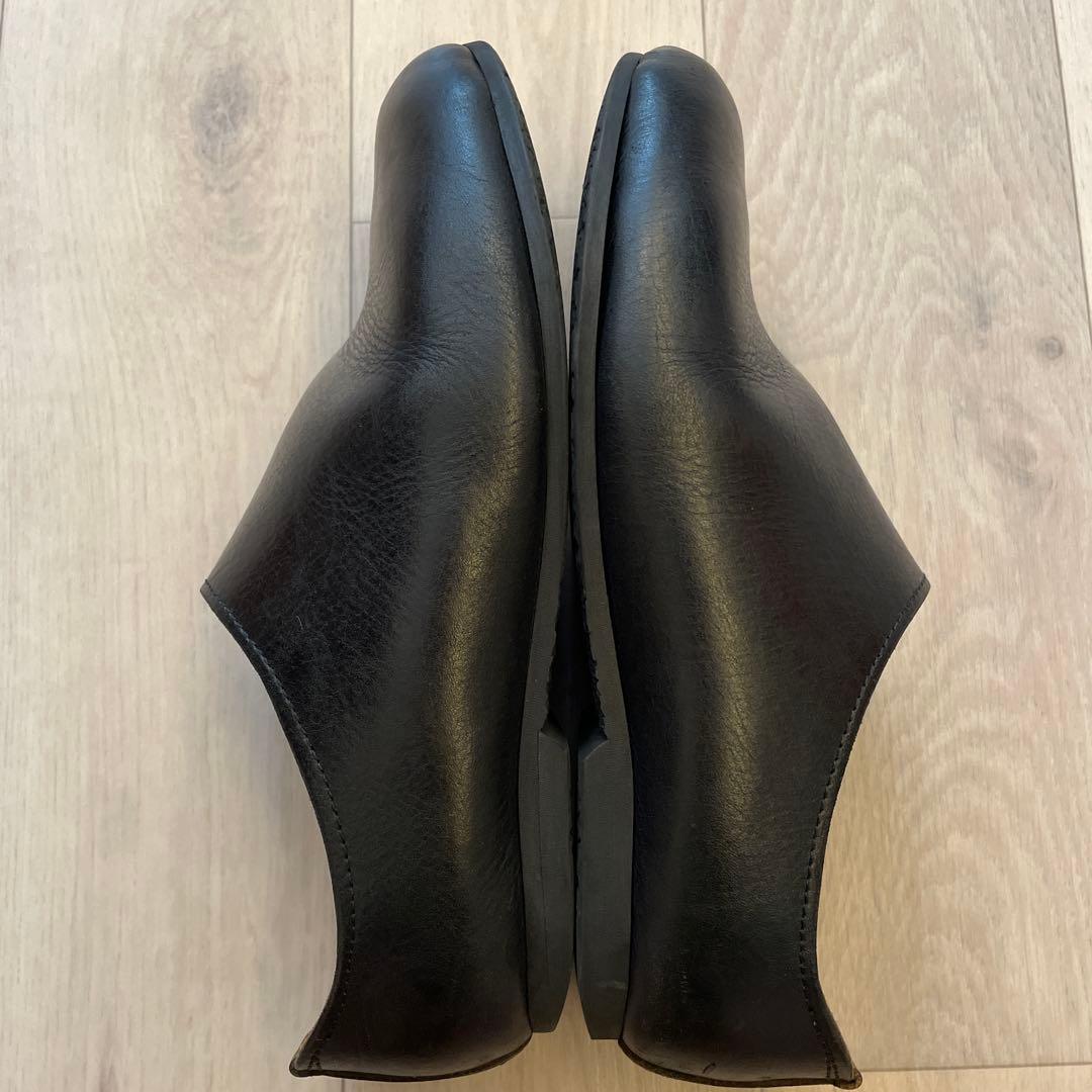 nakamura C-01 26cm 黒 レザー サボ・クロッグサンダル