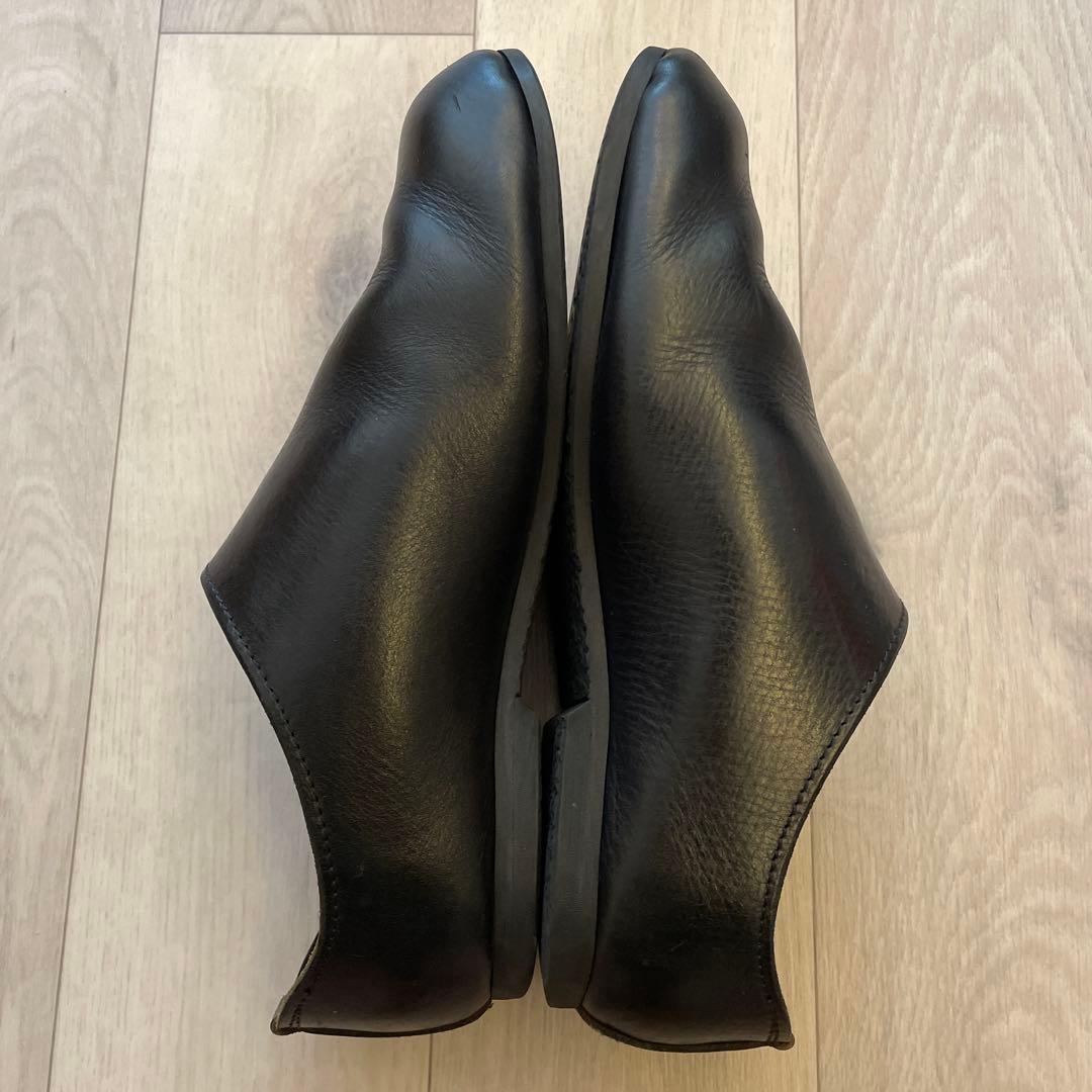 nakamura C-01 26cm 黒 レザー サボ・クロッグサンダル