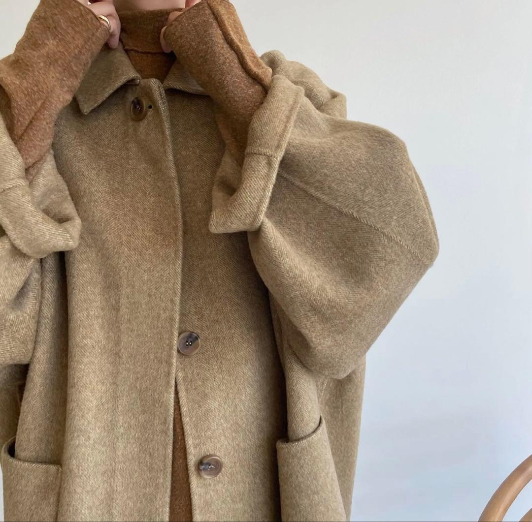 ジャケット・アウター nokcha HAND MADE herringbone over wool