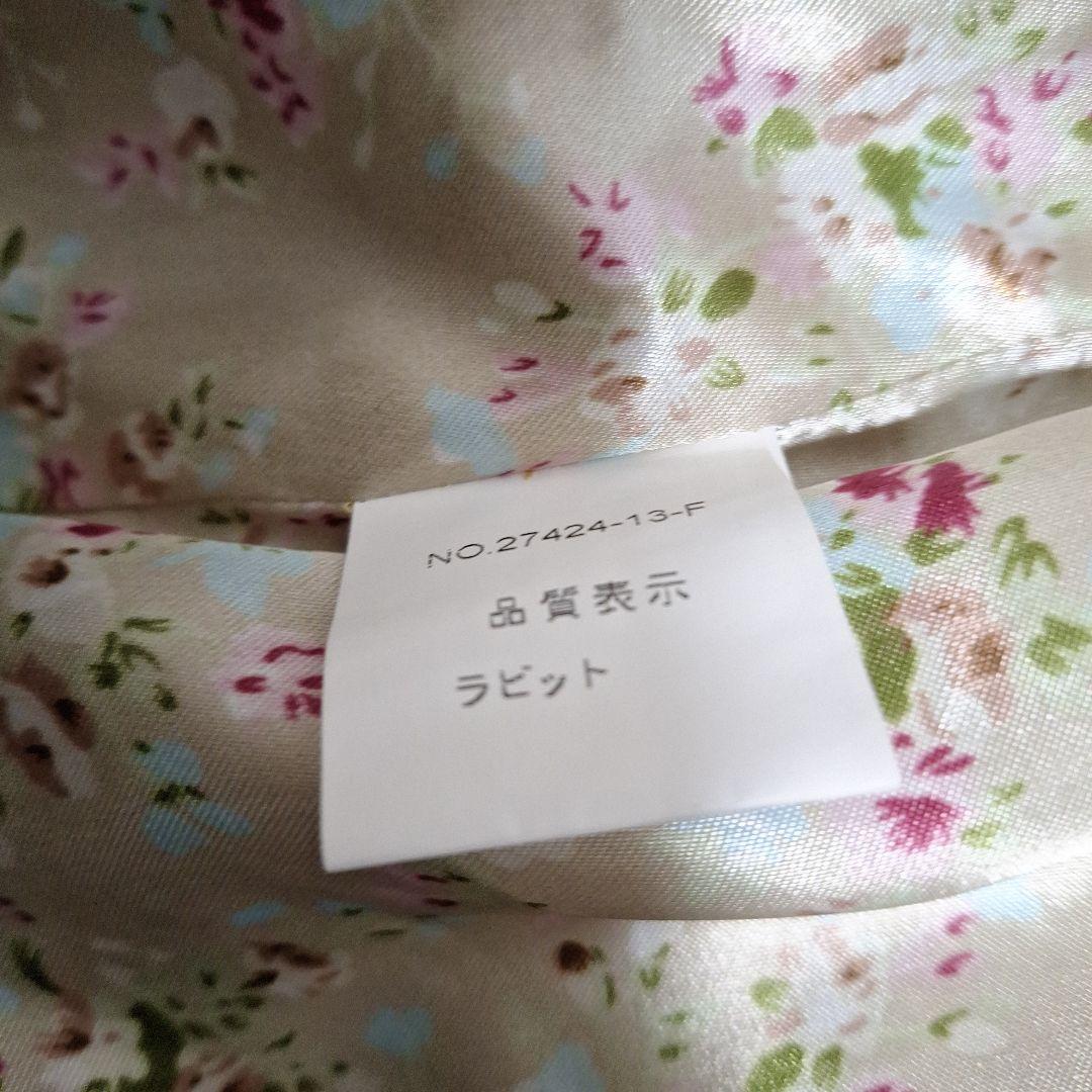 ALLEGREZZA フード付きブラウン　ファーベスト