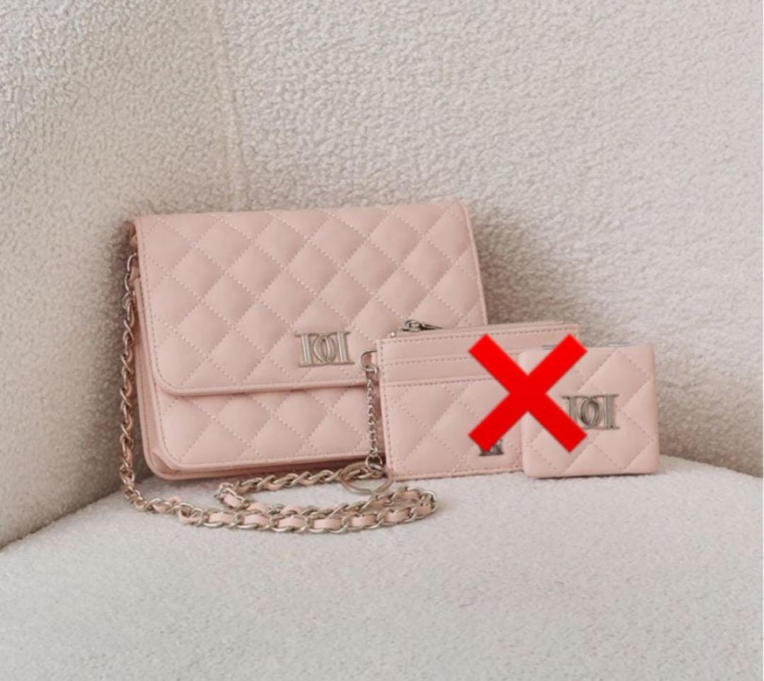 darich DDロゴキルティングトラベルセット ダーリッチ ピンク バッグ