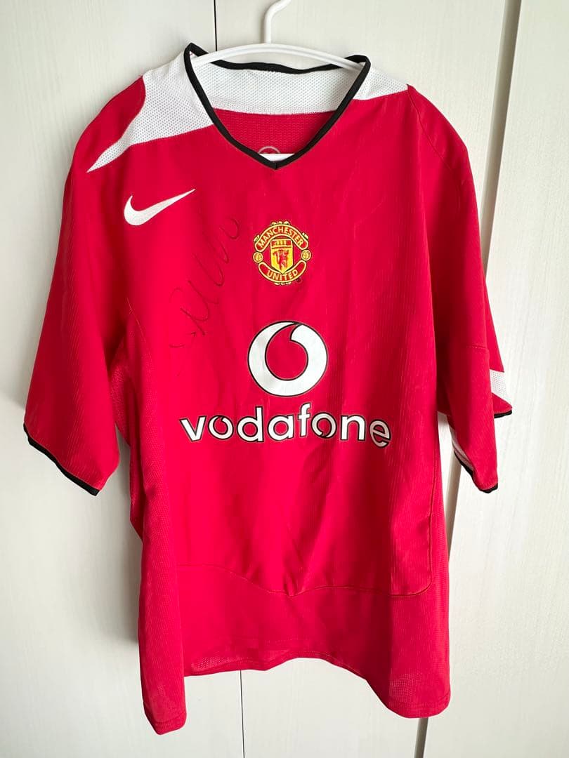 マンチェスター・ユナイテッド ロナウド サイン入りユニフォーム