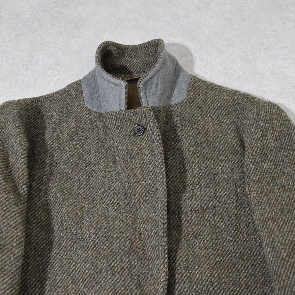 MARGARET HOWELL ウール ツイードジャケット 3B ボックス型