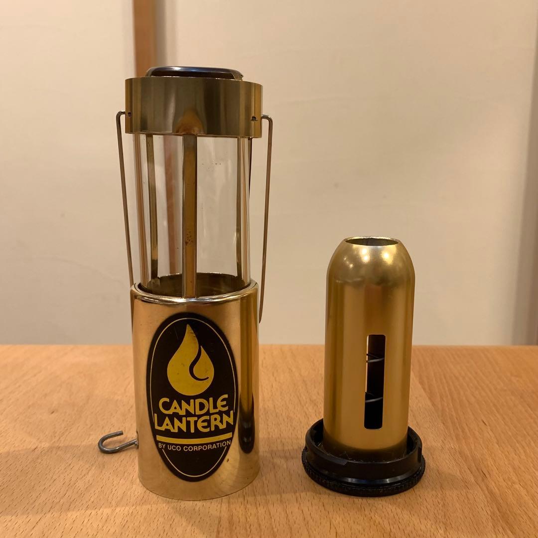【雪丘工房】オイルカートリッジ＋【UCO】キャンドルランタン ブラス（真鍮）