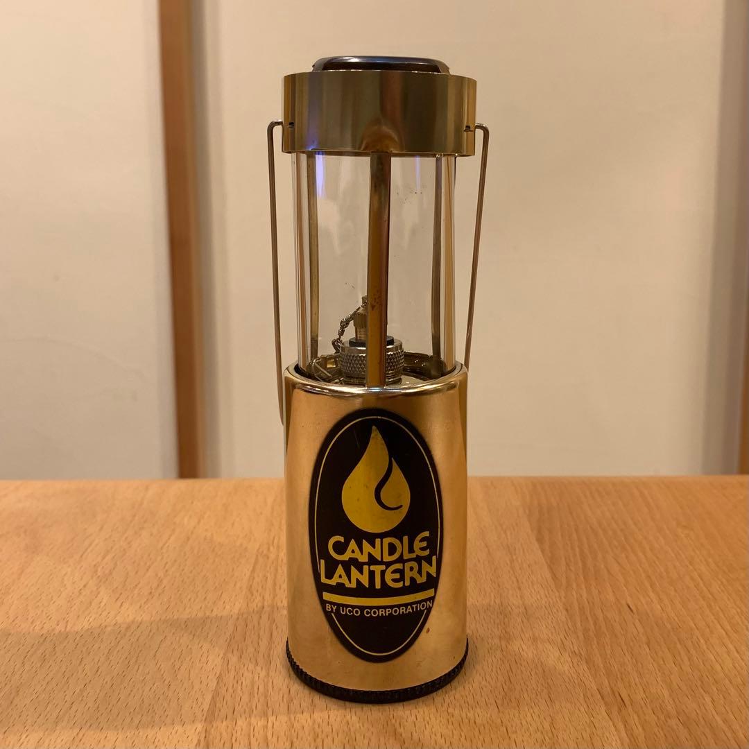 【雪丘工房】オイルカートリッジ＋【UCO】キャンドルランタン ブラス（真鍮）