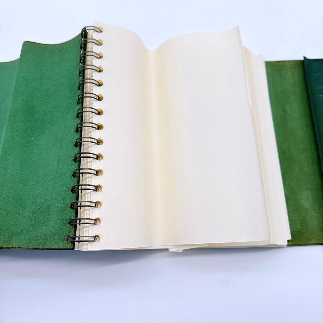 入手困難 HERMES エルメス カイエルーレ ロール手帳カバー メモ帳 レザー