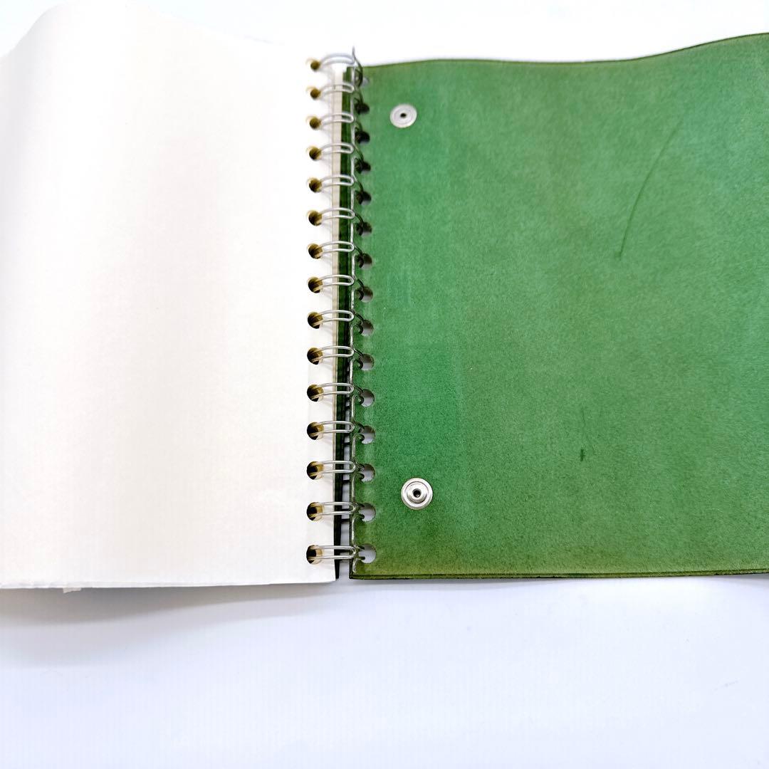 入手困難 HERMES エルメス カイエルーレ ロール手帳カバー メモ帳 レザー