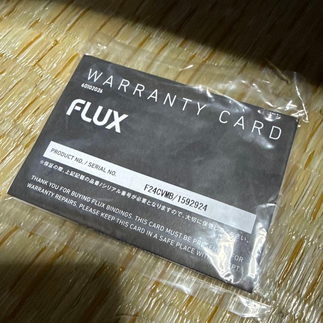FLUX CV 23/24モデル Mサイズ ブラック 美品 使用10回未満
