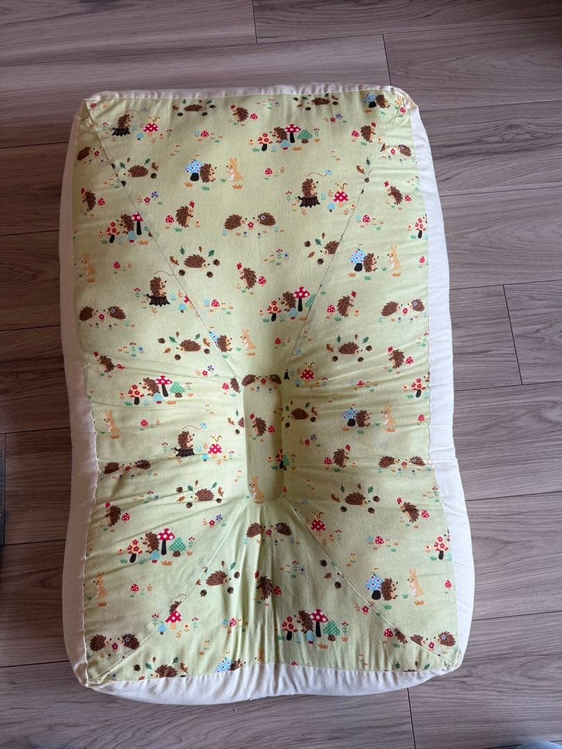 天使の寝床andまるまる育児一式　ベビー布団セット ミントグリーン 花柄