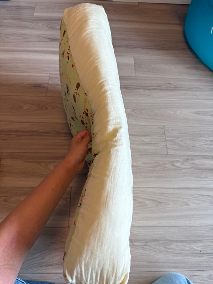 天使の寝床andまるまる育児一式　ベビー布団セット ミントグリーン 花柄