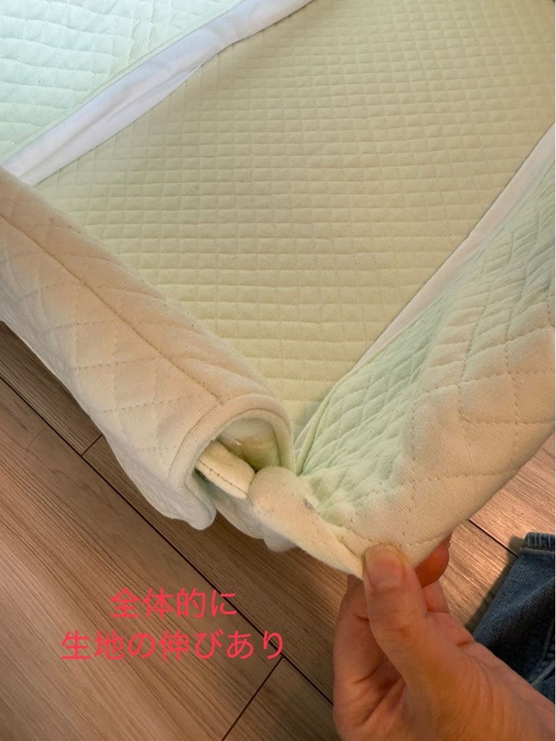 天使の寝床andまるまる育児一式　ベビー布団セット ミントグリーン 花柄